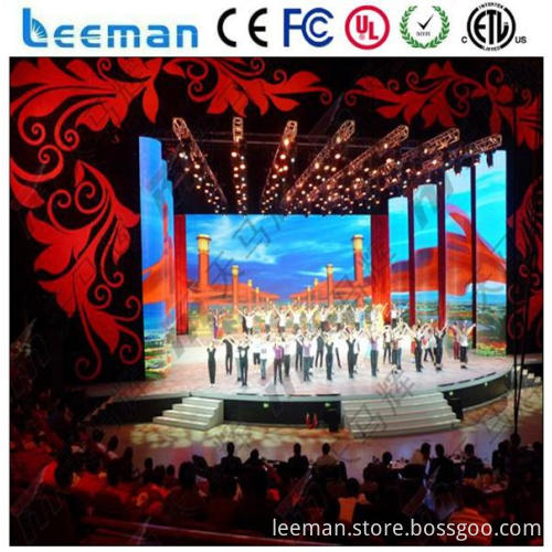 p5 indoor full color hd xxx video Leeman P4.81 SMD full xx video led display board